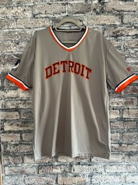 Jack Morris #47 Detroit Tigers Baseball Retirement Jersey Smoke/Pet free Unisex